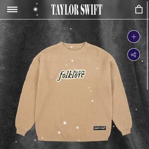 TAYLOR SWIFT FOLKLORE SWEATER